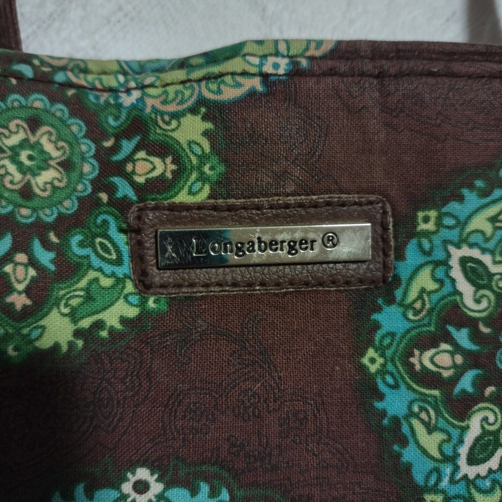 Sale Longaberger Cloth Shoulder Bag View 3